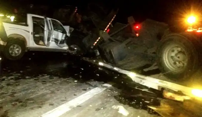 Tremendo choque en la Autovía 14 dejó siete heridos