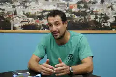 Christian Raspanti pide un  permiso para salir a entrenar