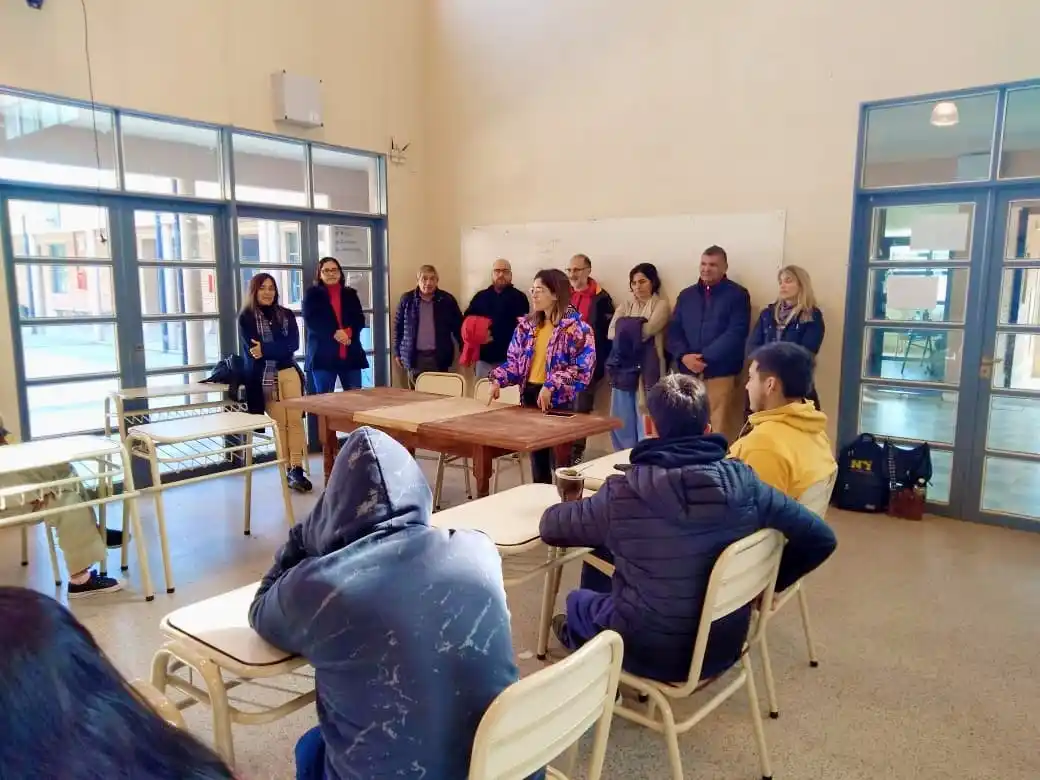 La Coordinación brindó una charla en la Escuela Nº 13