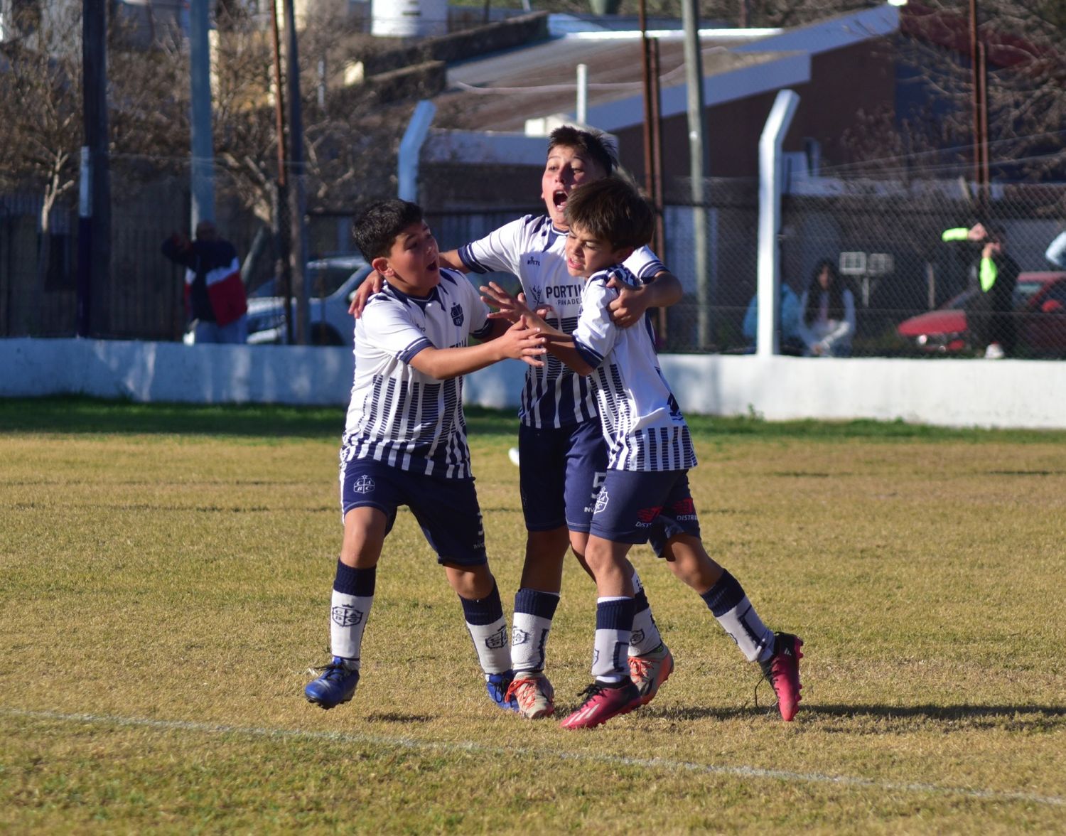 Los chicos volvieron a vivir emociones fuertes