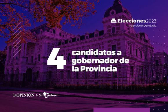 Elecciones 2023: quiénes son los cuatro candidatos a gobernador