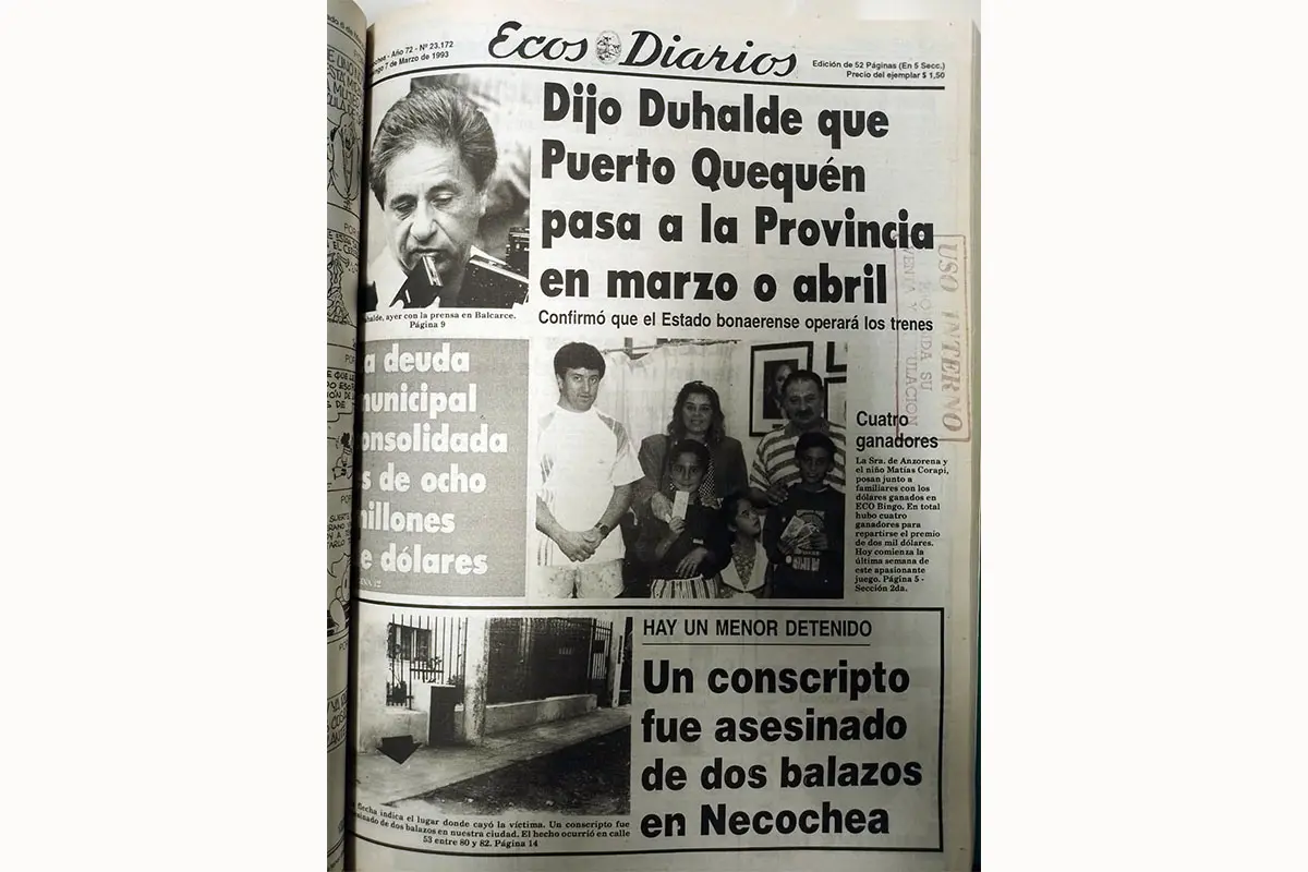 Domingo 7 de marzo de 1993