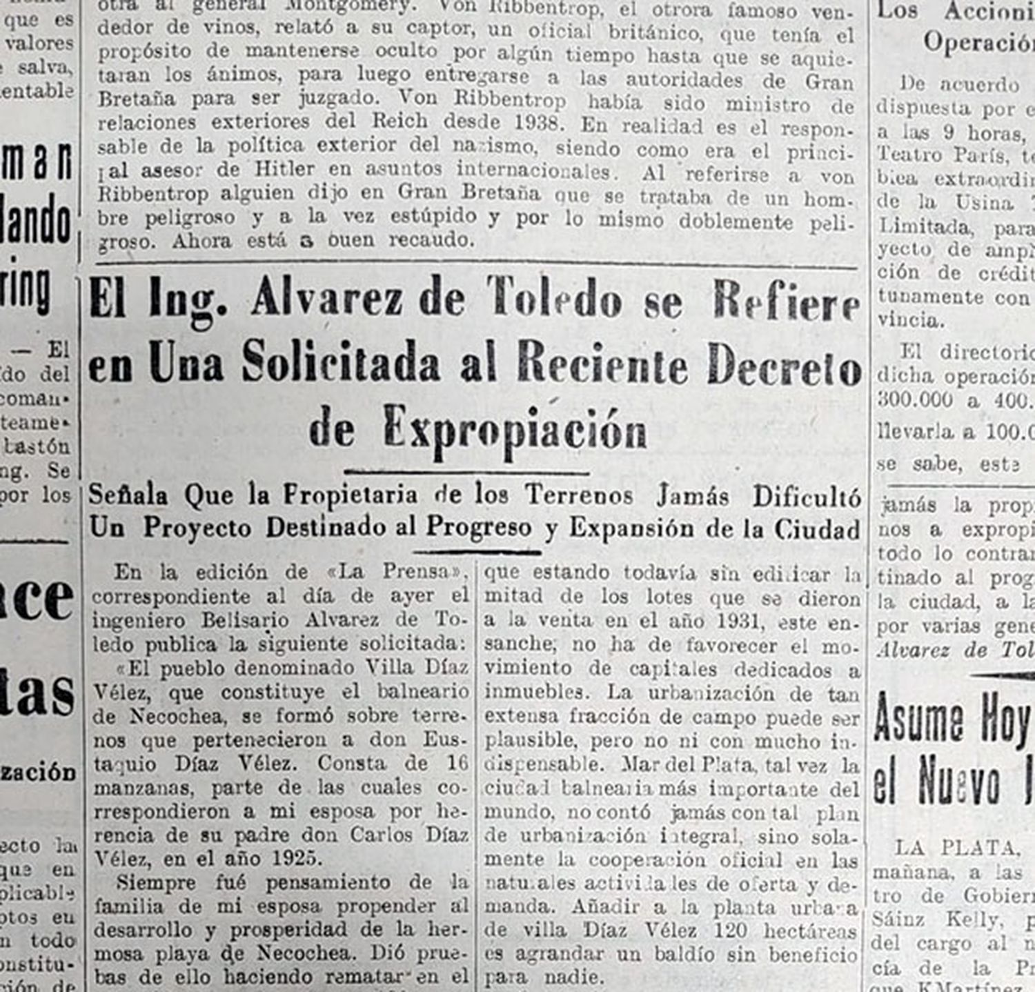 El maltratado sueño de los Díaz Vélez