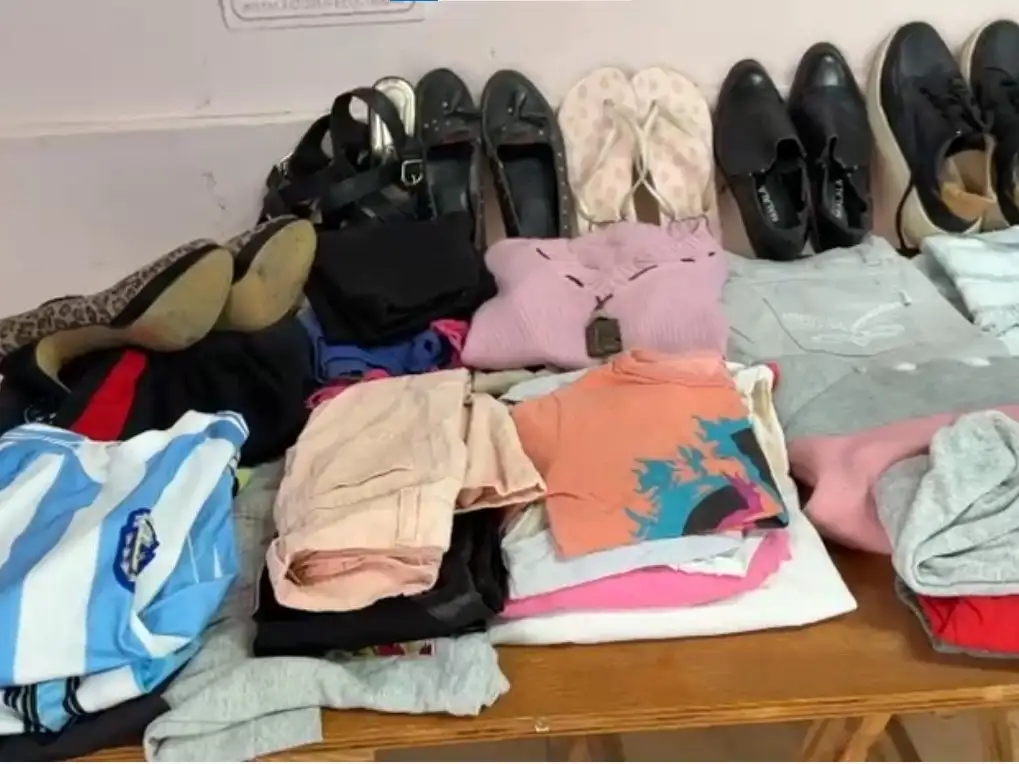 Mirian Galaverna, presidenta vecinal del barrio Italia | Ropero solidario en barrio Italia: entregan ropa a cambio de alimentos no perecederos