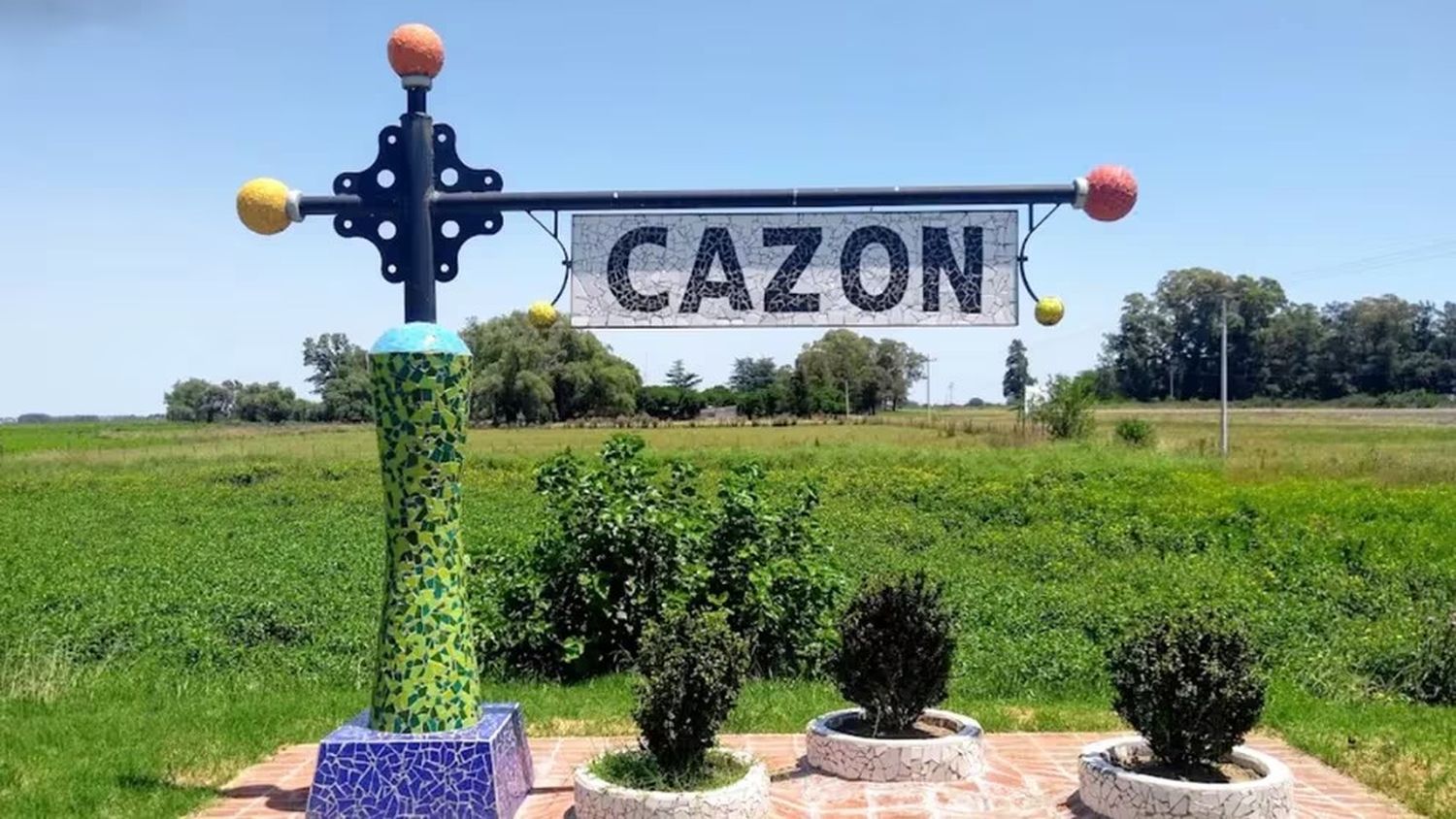 Cazón, el pueblo bonaerense con un millón de árboles y el vivero municipal más grande de la Provincia