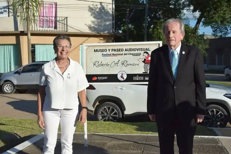 Federal inauguró el Museo y Paseo Audiovisual del Festival Nacional del Chamamé