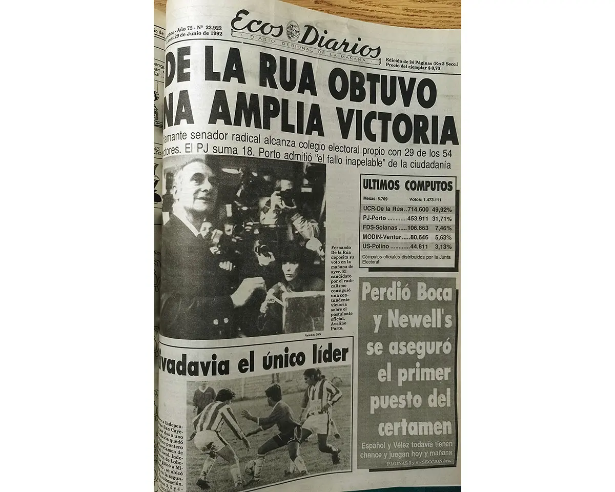 Lunes 29 de Junio de 1992