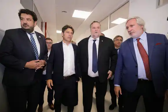 Kicillof recorrió el nuevo complejo judicial del Ministerio Público de Lomas de Zamora