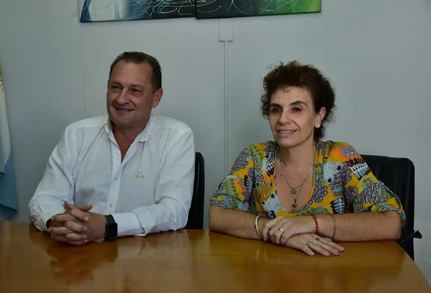 Fernando Giacomino y Cecilia Passamonte