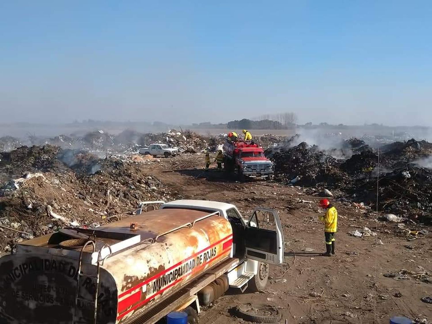 Rojas: Piden al intendente Rossi que "se haga cargo" del basural a cielo abierto