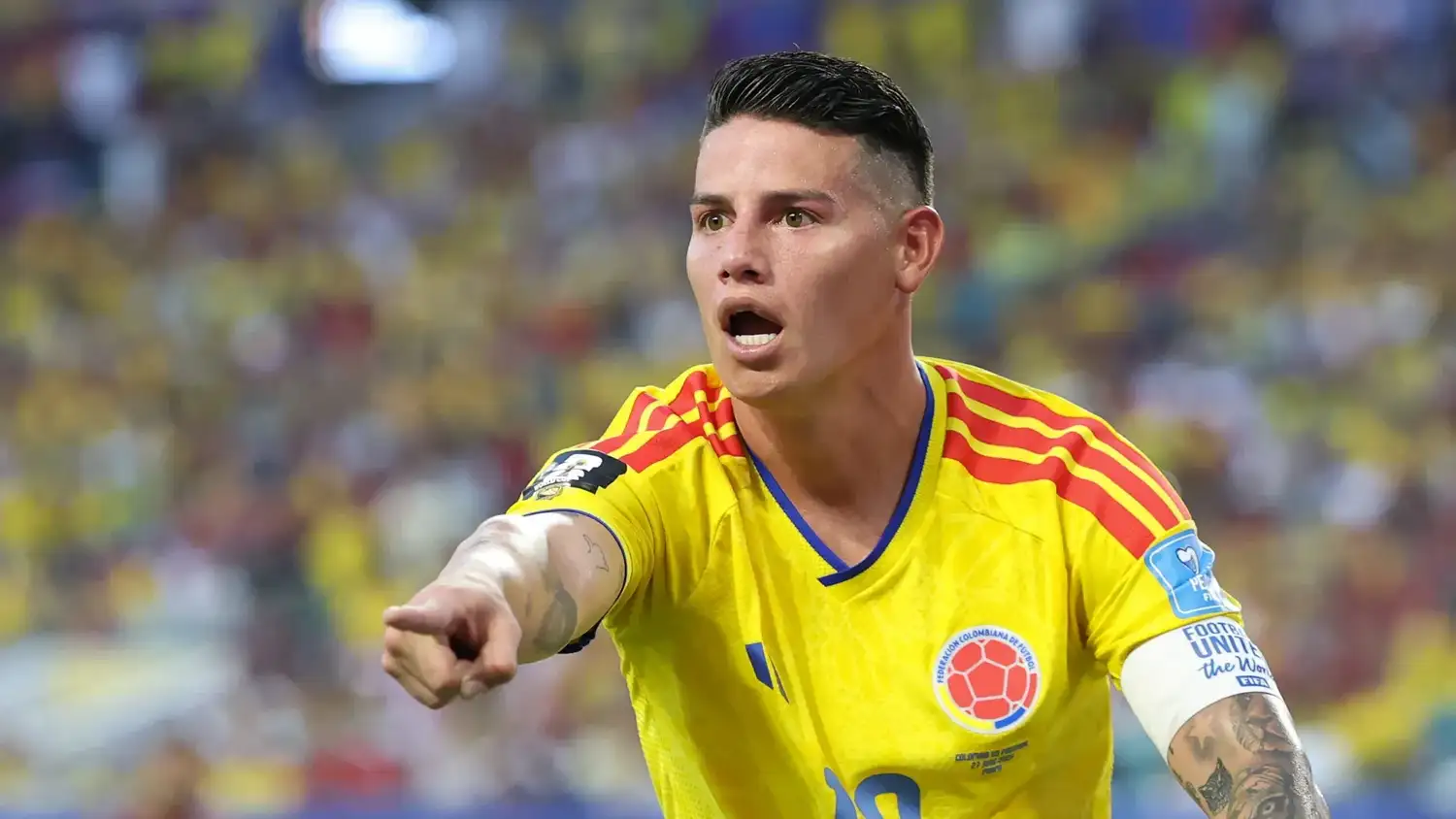 James Rodríguez, el "10" colombiano.
