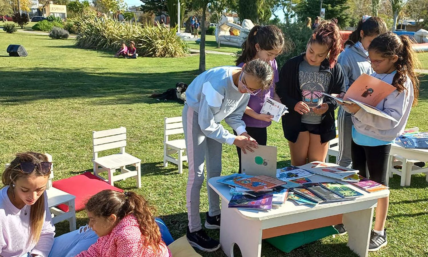 Libros al aire libre