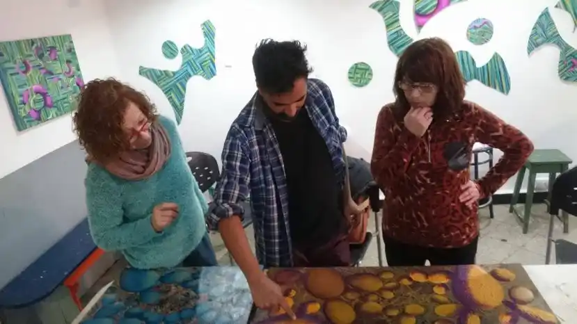 Ciclo de muestras de arte con obras de Labarthe y González