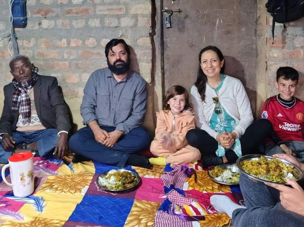 Su misión humanitaria en Nepal