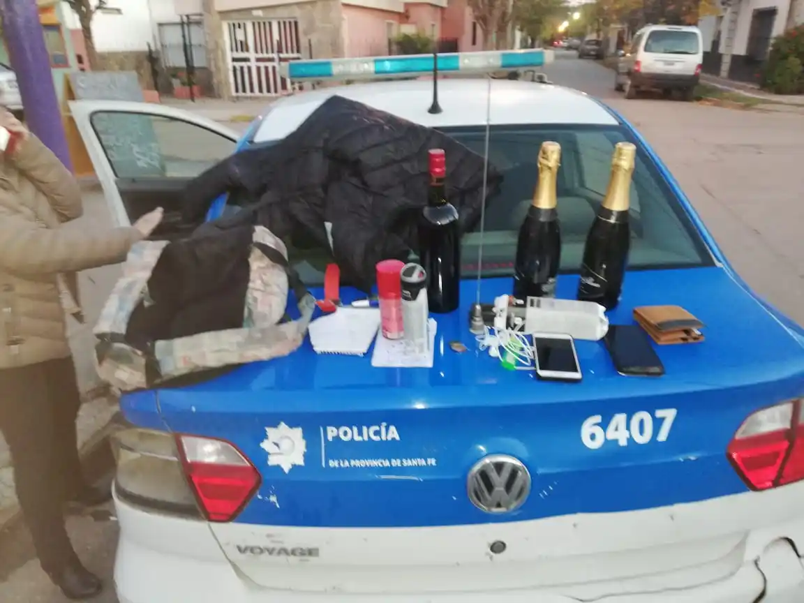 San Lorenzo: filmados cuando robaban champagne y vino para la previa