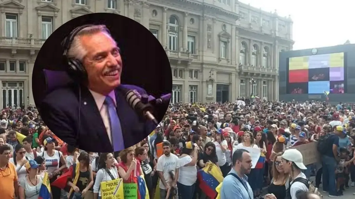 Los venezolanos emigran “porque NO SE PUEDE VIVIR EN SU PATRIA”: dice el presidente de Argentina