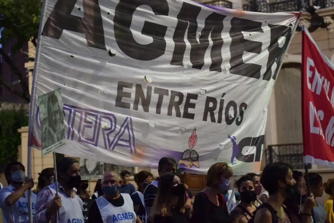 Los docentes de Agmer y AMET inician este jueves un paro de 48 horas