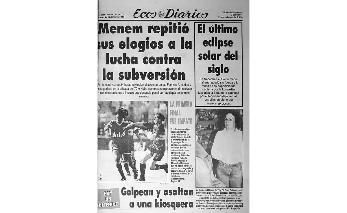 Viernes 4 de noviembre de 1994