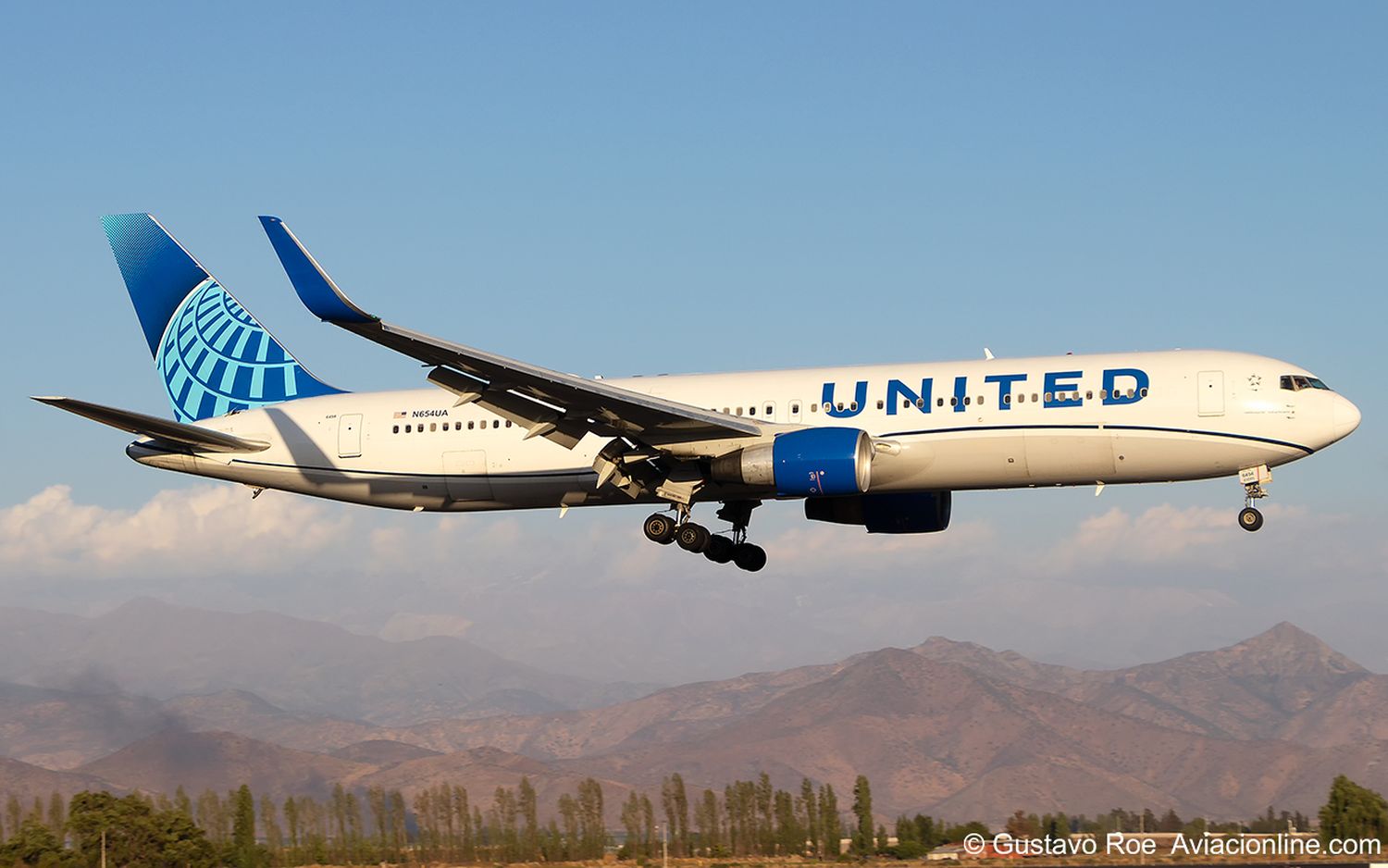 United Airlines regresa hoy a Chile