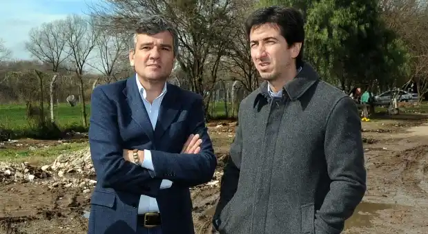 Zabaleta acordó obras para mejorar la conexión vial en Hurlingham