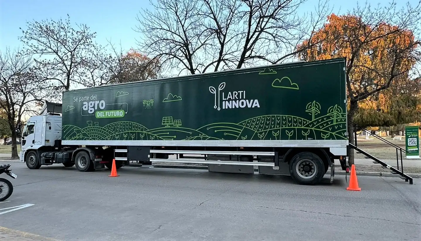 El viernes 14 de agosto llegará a la muestra el camión “Larti Innova". Foto: MVT
