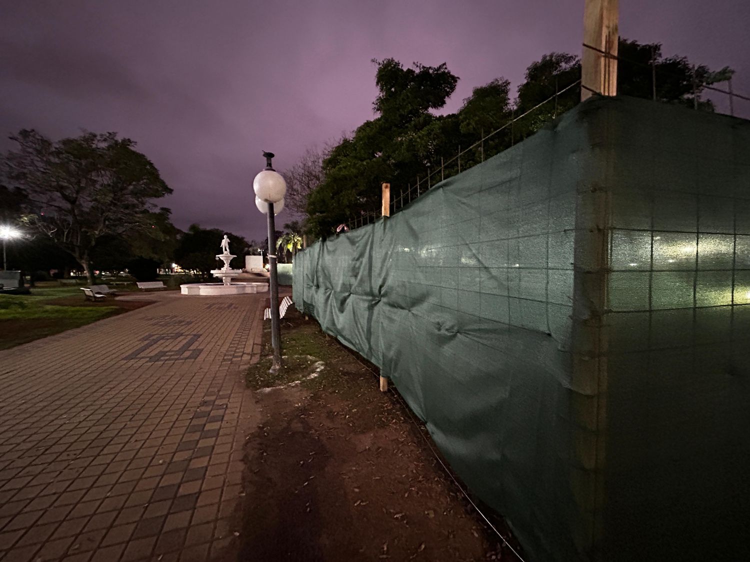 Comenzaron las obras de revalorización en Plaza 25 de Mayo - 2