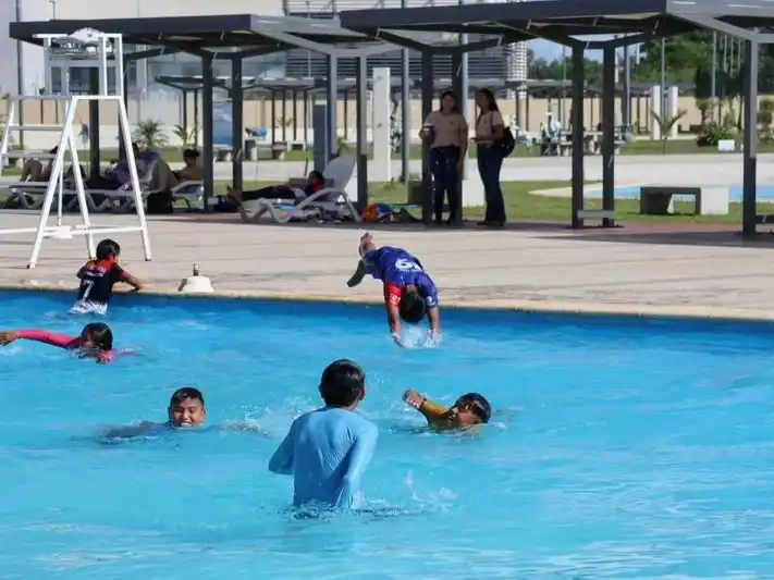 El 26 de diciembre comienza la pileta libre en el parque acuático