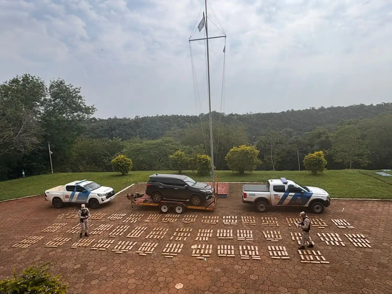 El cargamento incautado