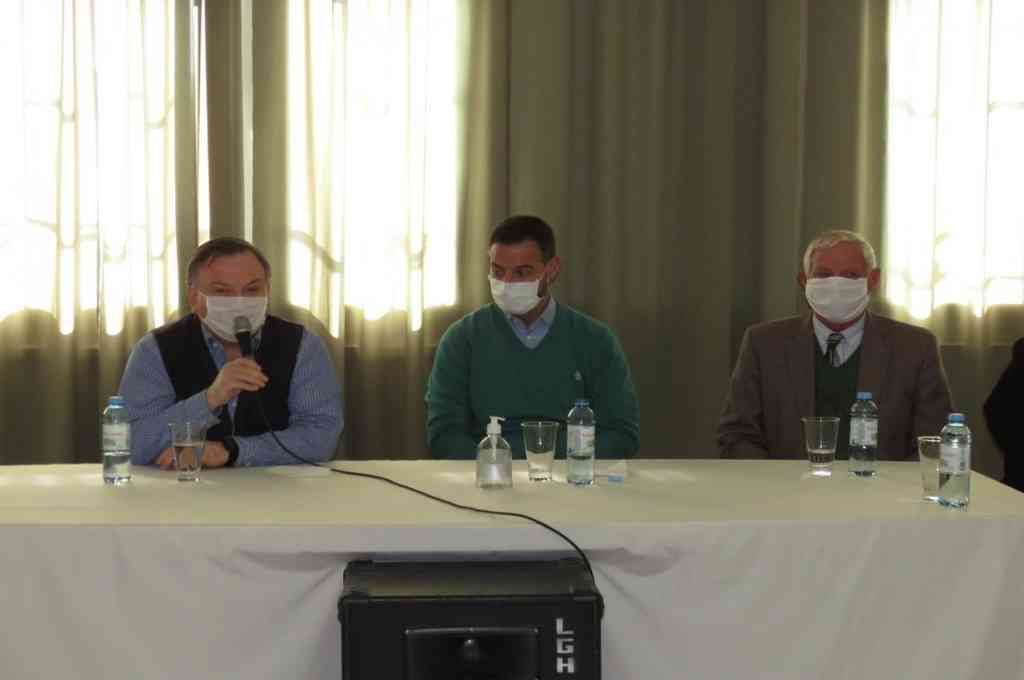 Michlig acompañó a Sukerman en la visita a San Guillermo, Suardi y Moisés Ville