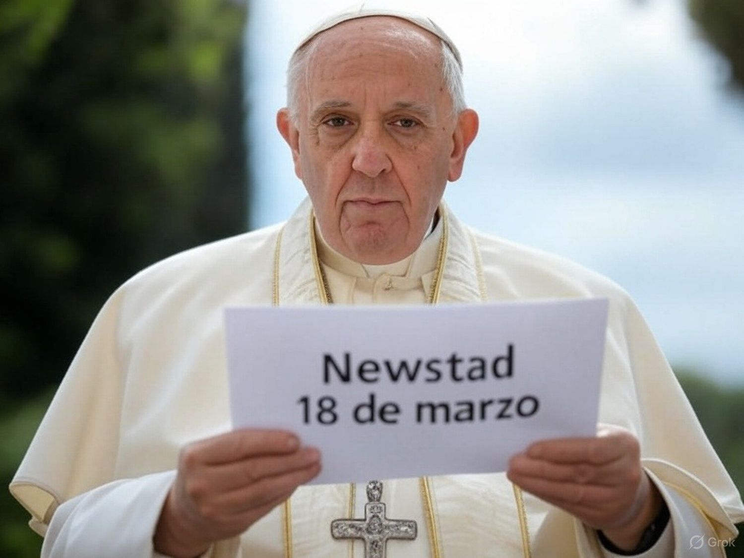 Santoral. Francisco, leyendo el Santoral del 18 de marzo.