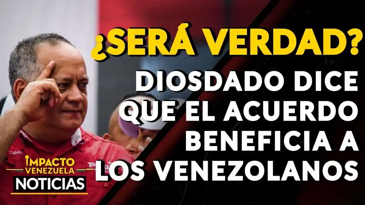 DIOSDADO A LA OPOSICIÓN: Las garantías electorales están dadas, que  ganen es otra cosa – VIDEO IMPACTO VENEZUELA