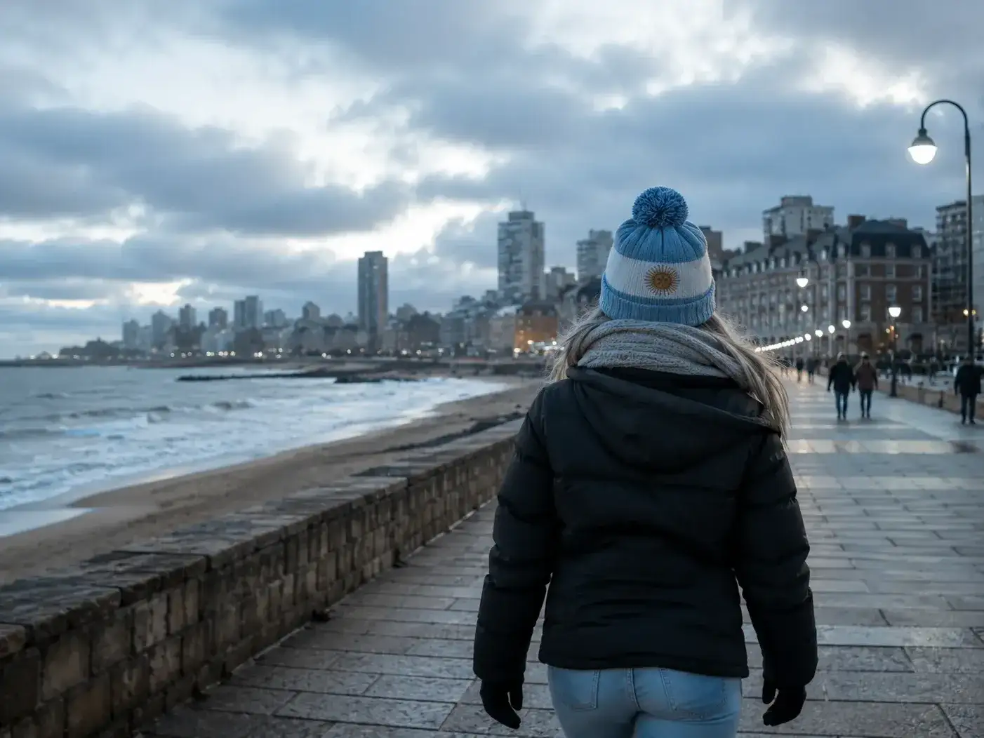 Martes en Mar del Plata: frío, cielo parcialmente nublado y sin lluvias