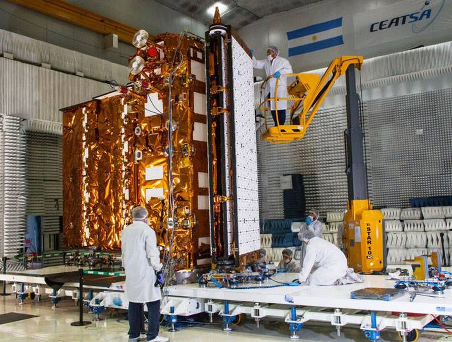 La Argentina pondrá en  órbita el  satélite  Saocom 1B