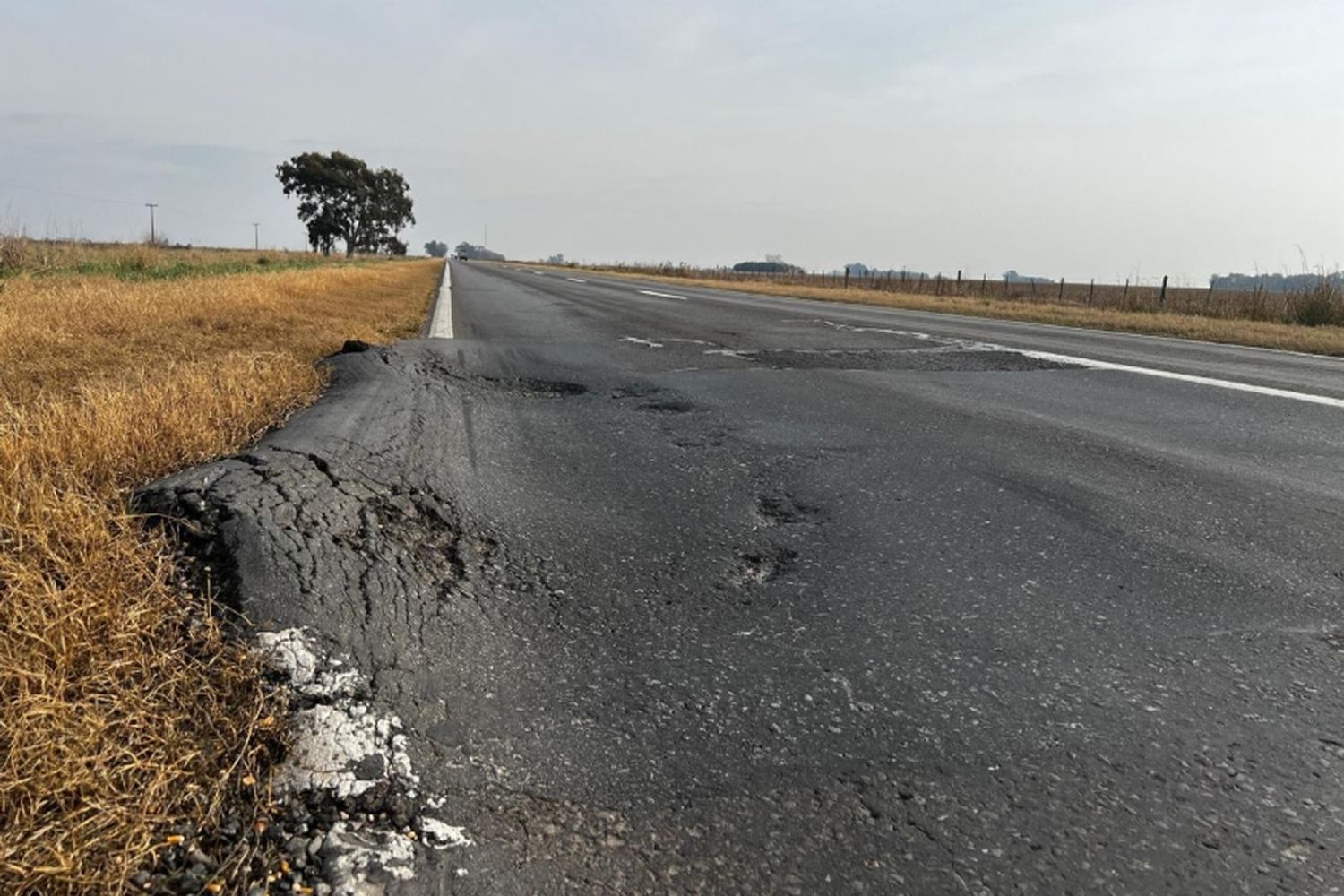 Insisten en el reclamo por el estado de abandono de las rutas nacionales que cruzan la provincia