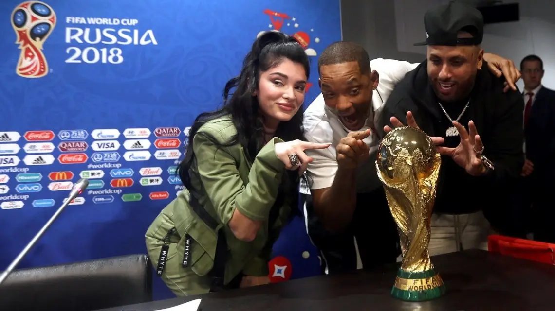 Will Smith y Nicky Jam animaron la final del Mundial