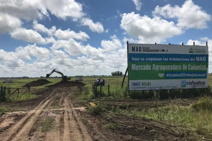 Cañuelas: El mercado de hacienda que se traslada desde Liniers abrirá entre marzo y abril de 2020
