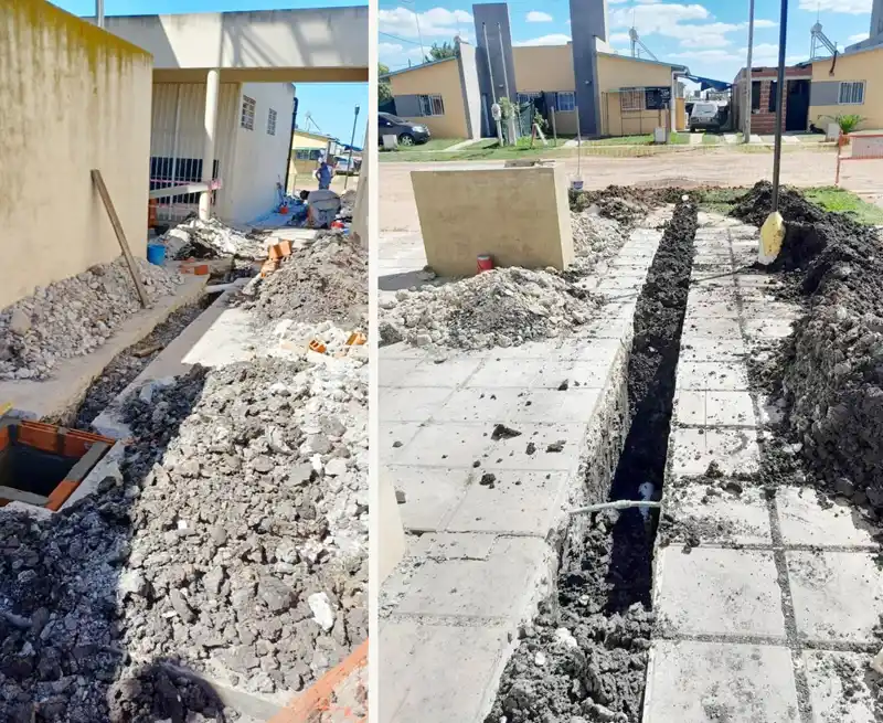 Se repararon instalaciones sanitarias en jardín de infantes de San Salvador