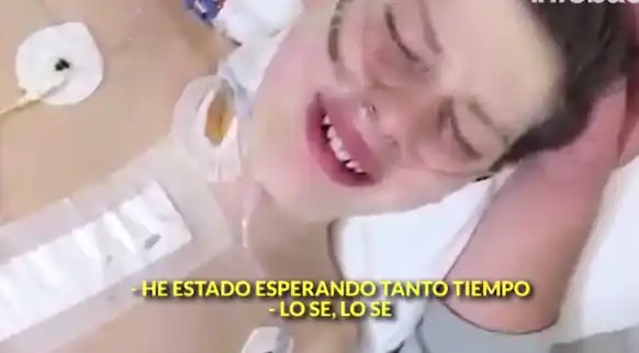 Primeras palabras tras un trasplante: "Puedo respirar de nuevo"