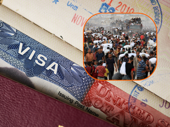 EE. UU. suspende   visas de visitante para habitantes de Gaza (+Detalles)