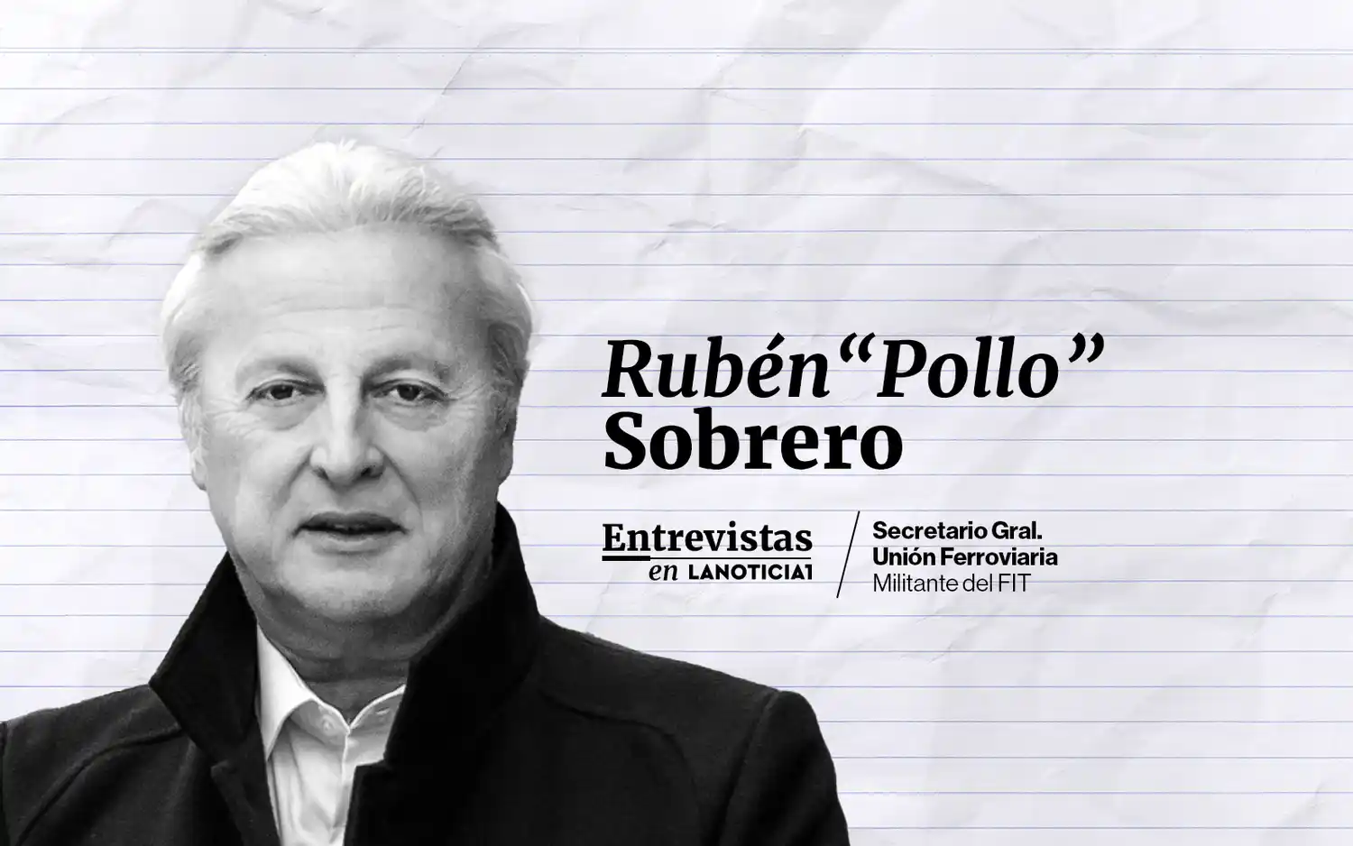 Rubén Sobrero crítico de las privatizaciones y la conducción gremial