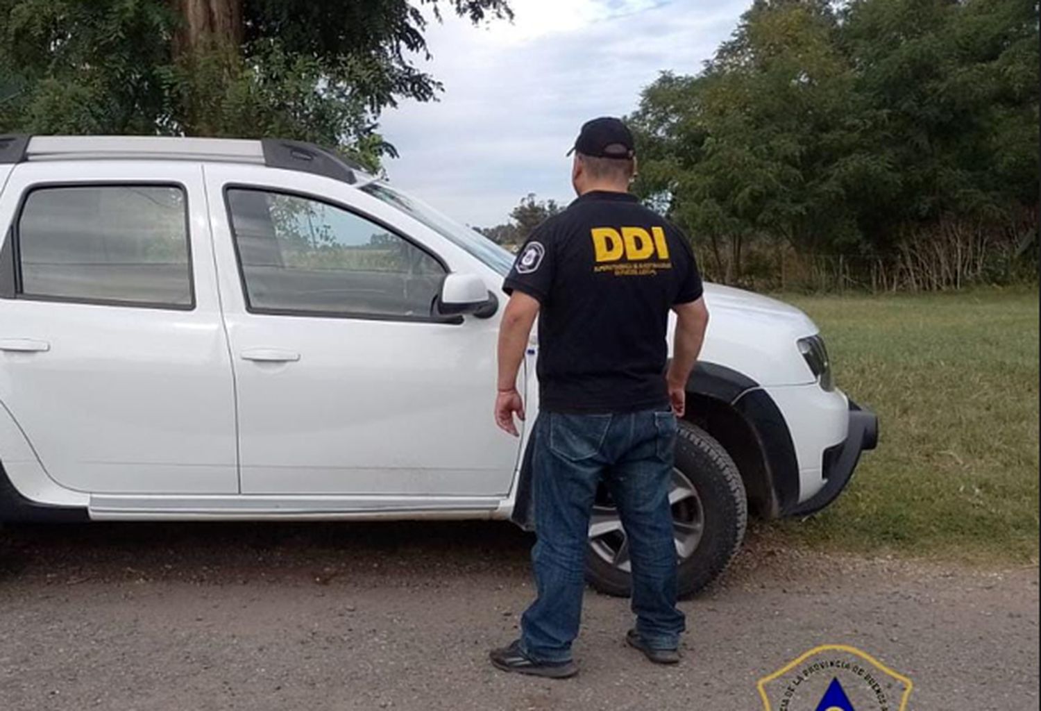 Rodado. Interceptado en la calle Francisco González de Lobería por agentes policiales