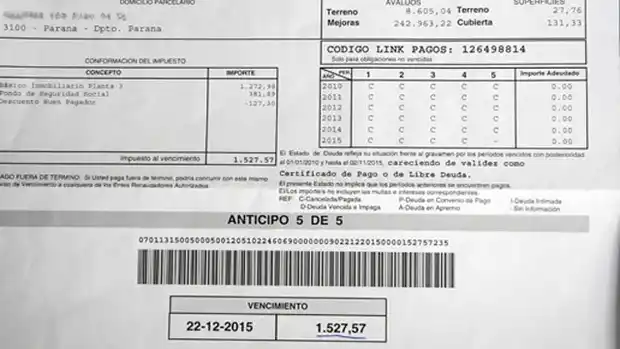 Rechazo de contribuyentes al aumento del 55% en los  impuestos provinciales