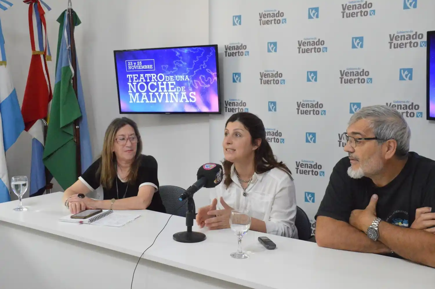 Teatro de una noche de Malvinas