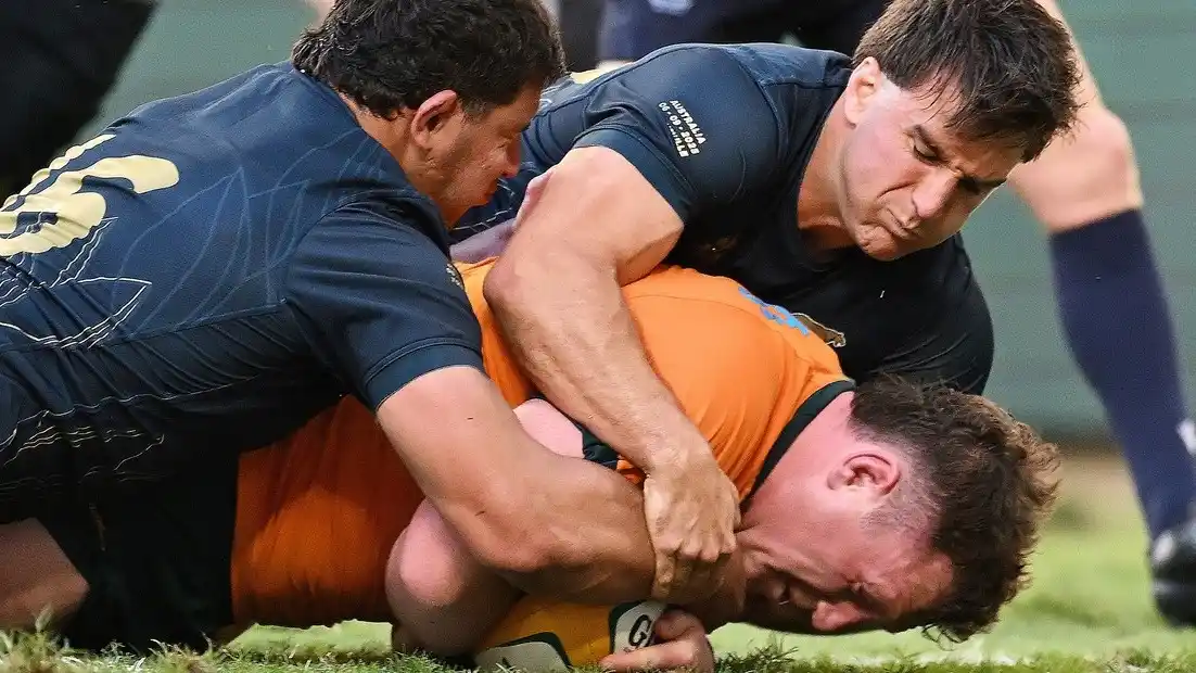 Los Pumas sufrieron una ajustada derrota ante Australia en el Rugby Championship