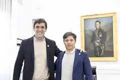 Iparraguirre se reunió con Axel Kicillof y le dio impulso a la campaña