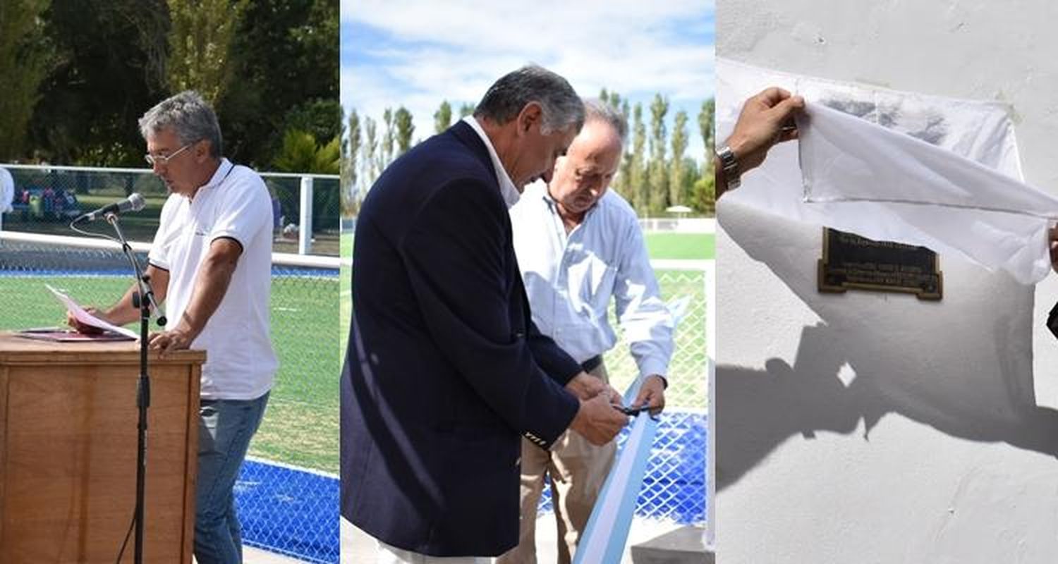 A un año de la inauguración de la cancha de hockey de césped sintético de Náutico: “Una alegría que nunca olvidaré”, recordó Darío López