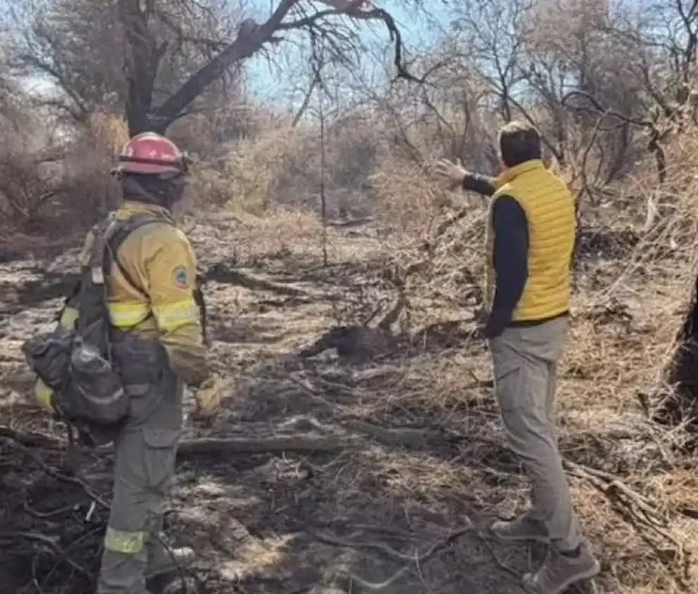 Las autoridades recorrieron las zonas afectadas. Foto: Gobierno de Salta