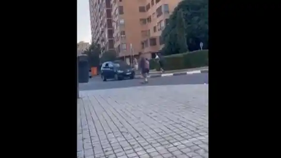 LA QUERÍA OBLIGAR A MENTIR y como no accedió atropelló a su suegra en España