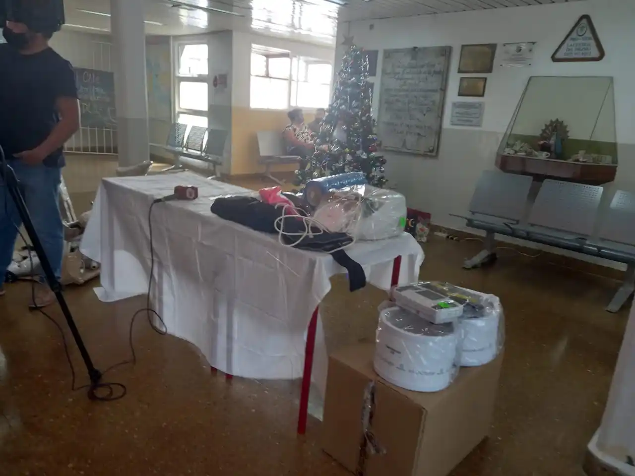 Hospital: presentaron nuevo equipamiento para cirugías y laboratorio