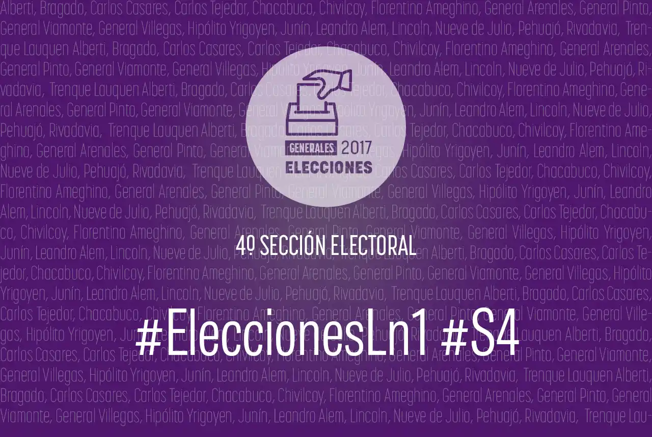 Elecciones Generales 2017: La Cuarta Sección elige senadores, concejales y consejeros escolares